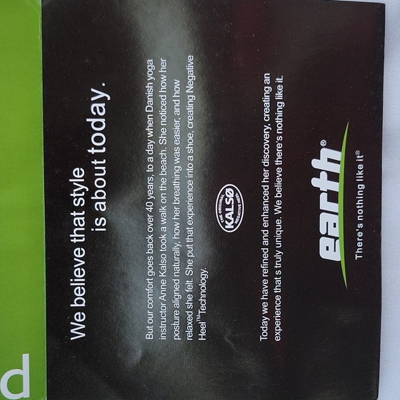 NIB Earth Kalso Negative Heel Intrigue Shoes - Size 6 - Pink/Blue/Lime Green - Picture 10 of 11